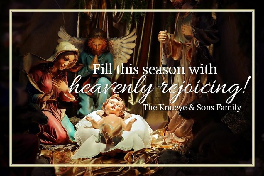 Merry Christmas from the Knueve & Sons Family.